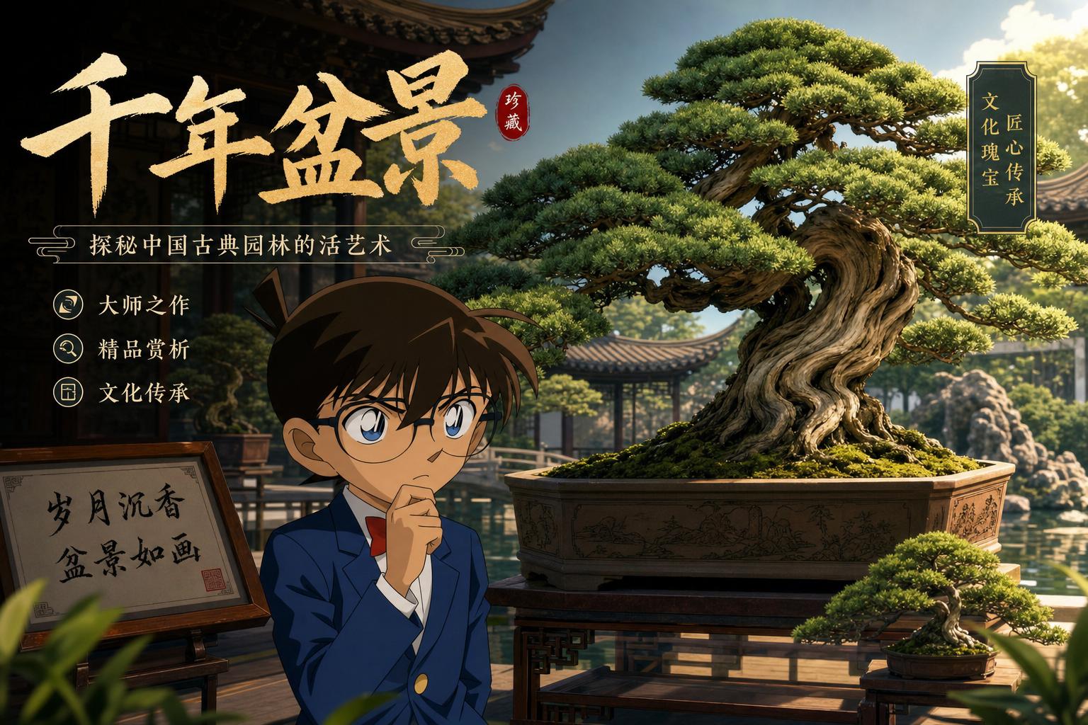 小马拉大车获奖植物视频——千年盆景艺术中国传统植物文化